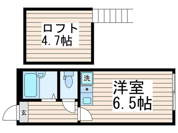 パインズデフィⅢの物件間取画像